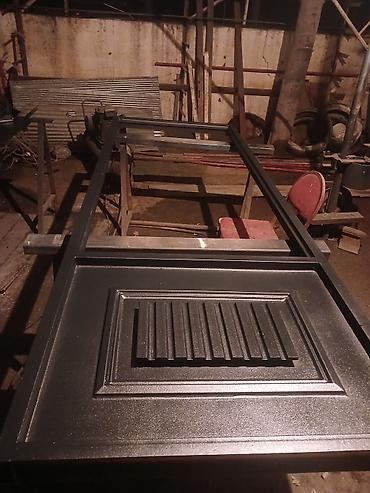 dəmir qapılar: Məhsul: Metal giriş qapısı (fərdi hazırlanır) Xüsusiyyətlər: - — 1