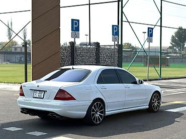 560 sec: Mercedes-Benz S-Class: 2002 г., 5 л, Автомат, Бензин, Седан — 4