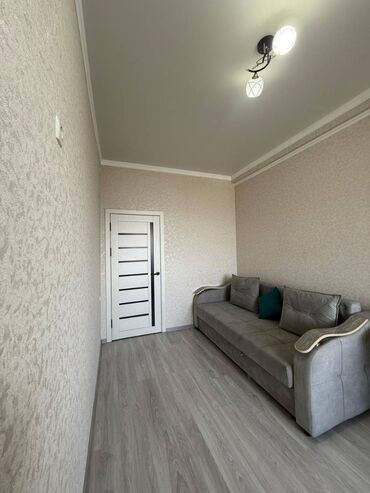 квартира за 10 тысяч в месяц: 1 бөлмө, 44 кв. м, Элитка, 9 кабат, Евроремонт