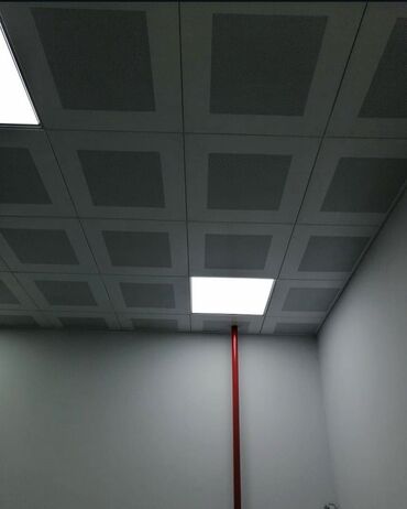 Gərginlik stabilizatorları: Asma tavan üçün LED panel işıq - Ölçü: kvadrat panel (təx. 60x60 sm