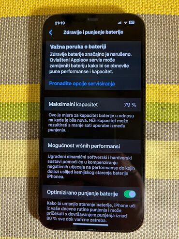 Apple iPhone: Apple iPhone iPhone 12 Pro, 128 GB, Graphite, Face ID — 8