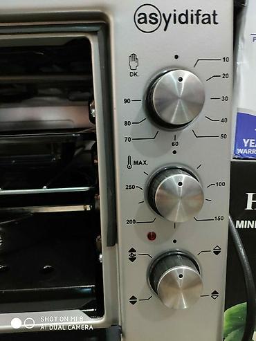 şirniyat sobası: Elektrik Soba Tok peci Yidifat 40 litre model Türkiyə istehsali — 3