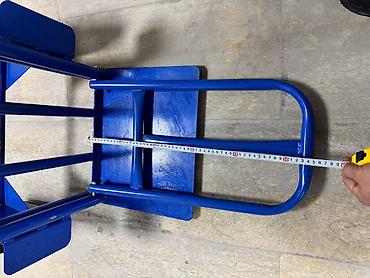 Садово-строительные тачки и тележки: Садово-строительная тачка и тележка, Стальная, Двухколесная, Новый, В розницу — 4