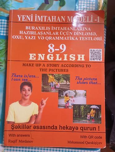 Testlər: Məhsul: “Yeni İmtahan Modeli – 1: 8–9 English” hazırlıq vəsaiti — 1
