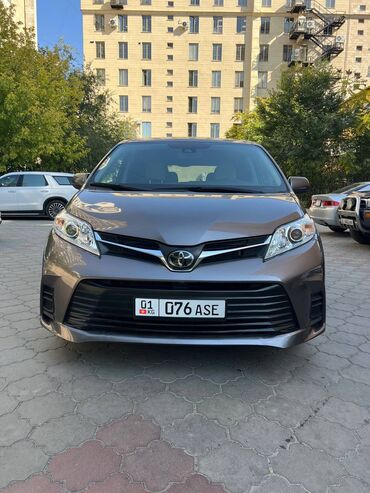 Toyota: Toyota Sienna: 2020 г., 3.5 л, Автомат, Бензин, Минивэн