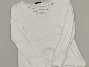 białe bluzki bawełniane z długim rękawem: Bluzka Damska, Janina, XL, stan - Dobry
