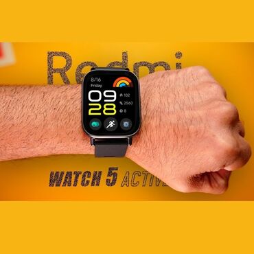 Smart saatlar: Smart saat, Redmi, Sensor ekran, rəng - Qara — 2