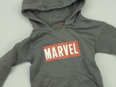 sweterki chłopięce: Світшот, Marvel, 1,5-2 р., 86-92 см, стан - Ідеальний