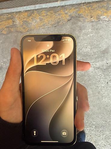iphone 12: IPhone 12 Pro, 128 GB, Qızılı — 1