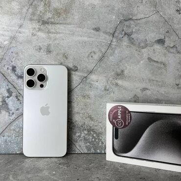 bežične slušalice za iphone cena: Apple iPhone iPhone 15 Pro, 1 TB, Bela, Otisak prsta, Face ID