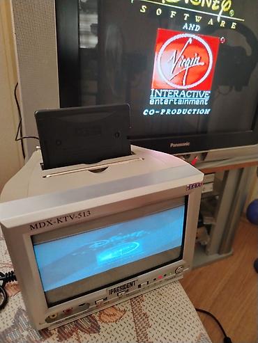 sega mega: Sega tv mega drive genesishəm tv həmdə başqa rənqli tv ye qoşub — 6