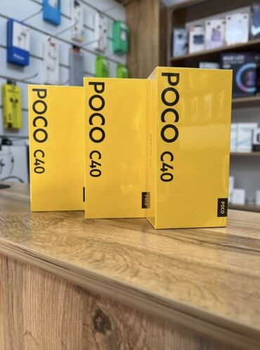 Poco: Poco C40, Новый, 128 ГБ, В рассрочку, 2 SIM