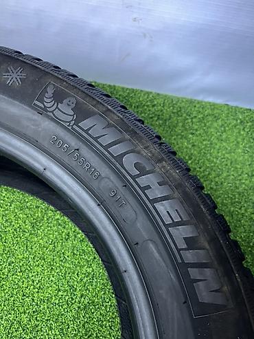 mishlen: Шины 205 / 55 / R 16, Зима, Б/у, Комплект, Легковые, Michelin — 6