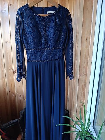 Свадебные платья: Элегантное женское вечернее платье, размер 44-46,классикав идеальном — 10