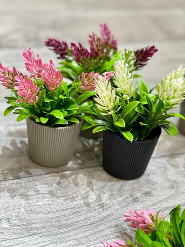 Süni güllər: Dekor dibçekler — 6