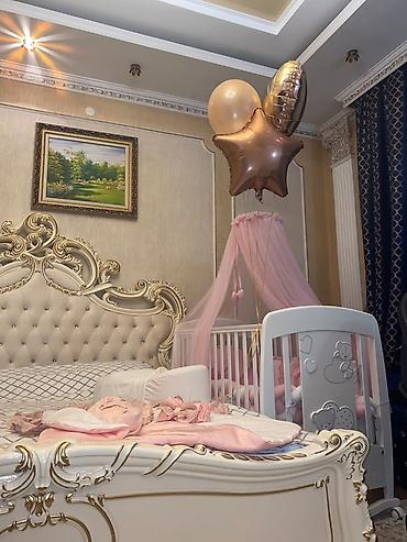 бортики в кроватки с: - Детская кроватка классическая - Стильный классический дизайн мебели — 2