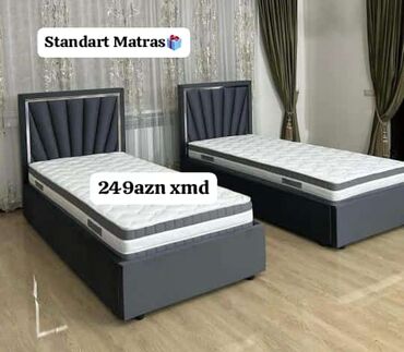 tek taxtlar: Новый, Односпальная кровать, С подъемным механизмом, С матрасом, Без выдвижных ящиков