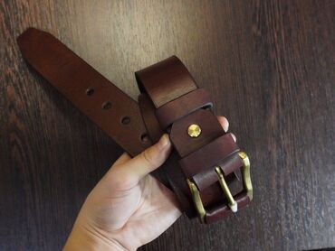 Ремни и пояса: Ремень из натуральной кожи. Толщина 3-4 мм. Длину подберем — 28