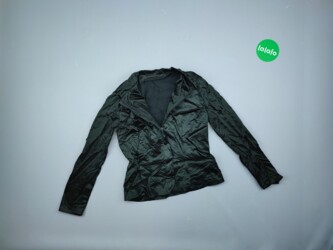 Піджак, XL, стан - Гарний, візерунок - Однотонний, колір - Чорний