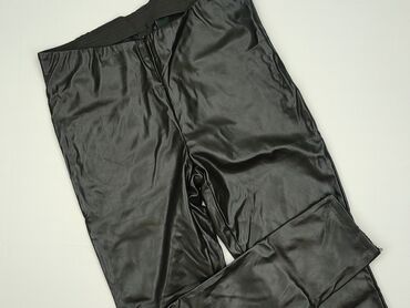 woskowane legginsy z wysokim stanem zara: Janina, Legginsy Ze skóry ekologicznej damskie, rozmiar XL
