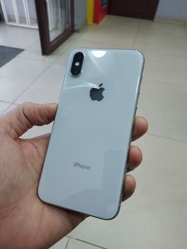 Apple iPhone: IPhone Xs, Б/у, 256 ГБ, White Titanium, 100 %