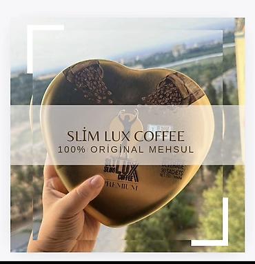 coffee lavazza: Slim Lux Coffee arıqlama yönümlü instant qəhvədir. Məhsul yeni — 2