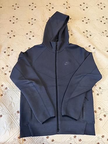 fleece: Мужской спортивный костюм, M, Nike, Б/у, цвет - Серый, Платная доставка — 2