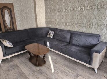 Rəflər: Künc divan, İşlənmiş, Açılan, Çatdırılma yoxdur
