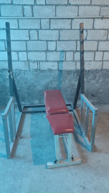 Digər trenajorlar: Güc məşqləri üçün avadanlıq dəsti Təsvir: - Dəmir karkaslı — 10