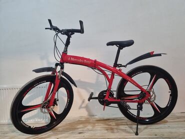 hybrid velosiped: Şose velosipedi 26", sürətlərin sayı: 10, Ünvandan götürmə