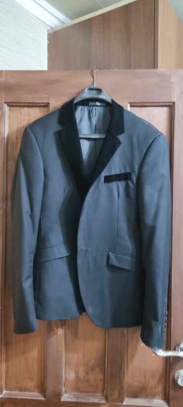 синий пиджак мужской: Костюм 4XL (EU 48), 6XL (EU 52), цвет - Синий
