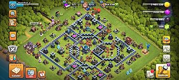 Clash of Clans hesabı – inkişaf etmiş baza və resurslar - TH