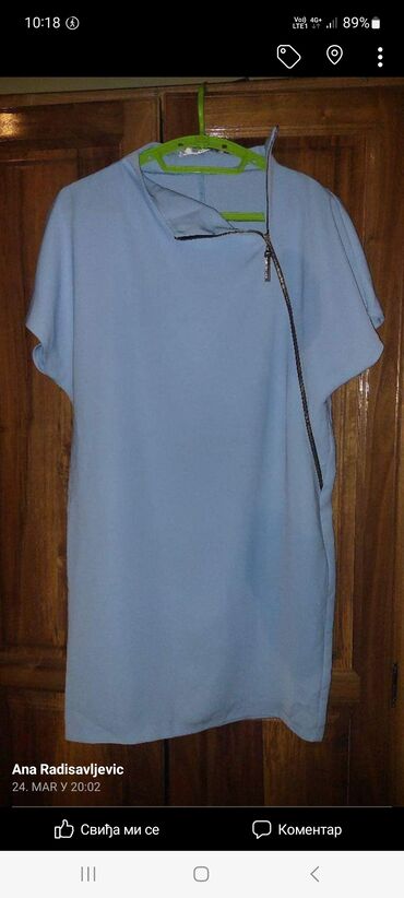 svečane haljine c a: S (EU 36), color - Light blue, Short sleeves