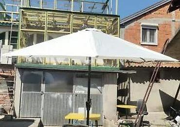 Suncobrani, tende i paviljoni: PLATNENI SUNCOBRAN 270 CM NOV TOP KVALITET AKCIJA | Cene nisu — 19