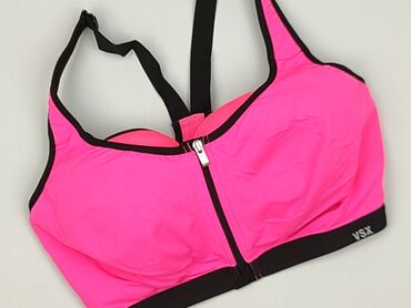 termoaktywna koszulka decathlon: Biustonosz sportowy VSX (Victoria Sport) - Kolor: neonowy róż z