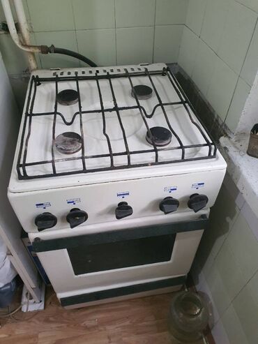 Кухонные плиты и варочные поверхности: Газовая, Механическое, Напольная, Полная оплата