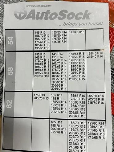 Auto oprema: AutoSock tekstilne navlake za gume – sneg i led - Set od 2 navlake za — 7