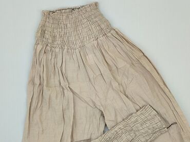 dżinsowe spódnico spodnie: Trousers, S (EU 36), condition - Fair