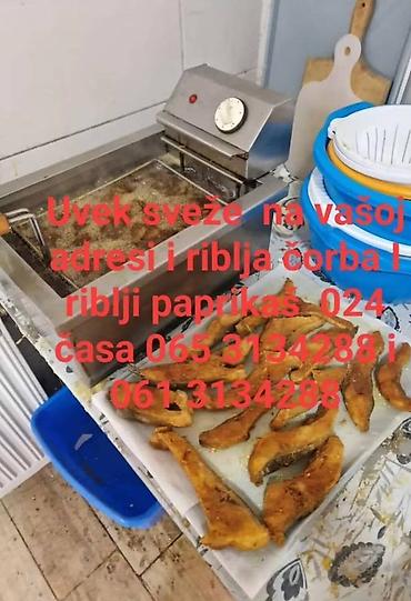 Meso, riba, živinsko meso: Prodaja pržene ribe, riblje čorbe i riblji paprikaš — 4
