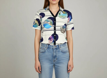 Women's Clothing: Vanilia, Women`s shirt, size L