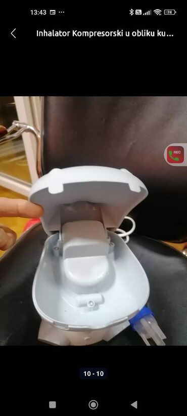 Inhalatori, nebulizatori: Inhalator u obliku zivotinje kompletan 

Mirjevo — 4