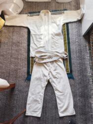 женские спортивные костюмы на синтепоне: İdman dəsti, Adidas, 4XL, rəng - Ağ