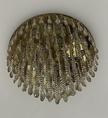 lyustralar: Led Çılçıraq, 4 və daha çox lampa, Xrustal — 3