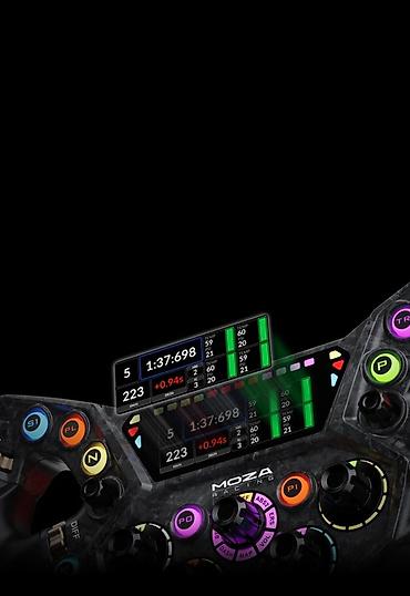 nintendo controller: Гоночный руль MOZA Racing с дисплеем для симрейсинга - — 2