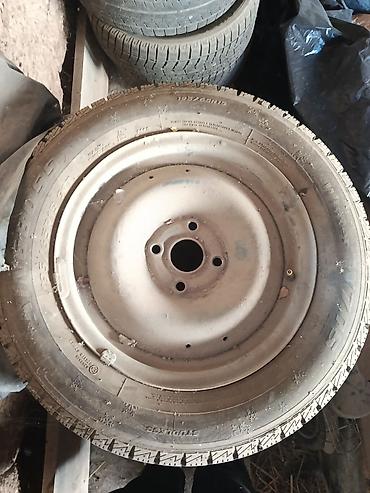 Дөңгөлөктөр монтажда 195 / 65 / R 15, Кыш, Колдонулган, Комплект, Жеңил унаалар, Темир, тешиктери - 4 — 2