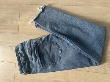 джинсовое платье зара: Джинсы, Скинни, Zara, Турция, Средняя талия, XL (EU 42)