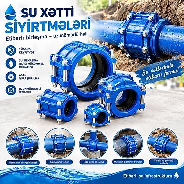 Su xətləri üçün komplekt həllər – armatur, siyirtmə və fitinqlər