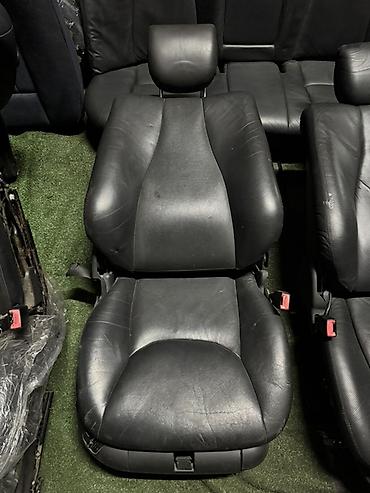 Сиденья: Комплект сидений, Кожа, Mercedes-Benz Б/у, Оригинал, Германия — 3