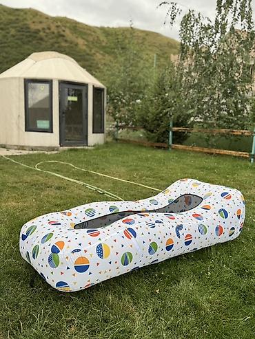 тент мешок: Надувной лежак для воды, пляжа и дома - Универсальный формат — 3