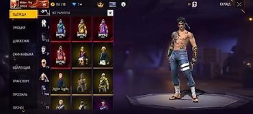 мужские: Аккаунт Free Fire высокого уровня Основное: фейсбук - Ник: Whiter — 10